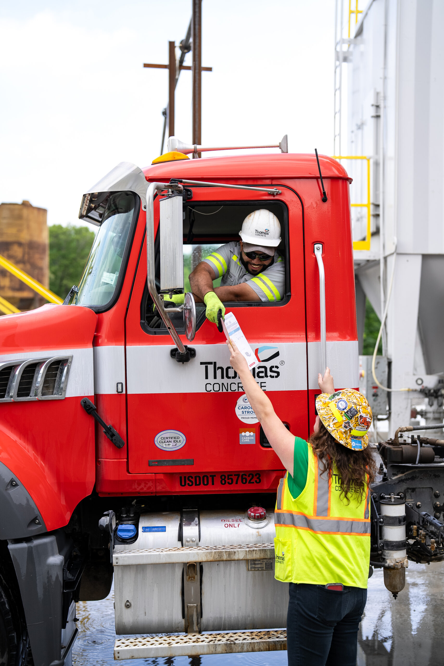 Concrete Delivery - Thomas Concrete